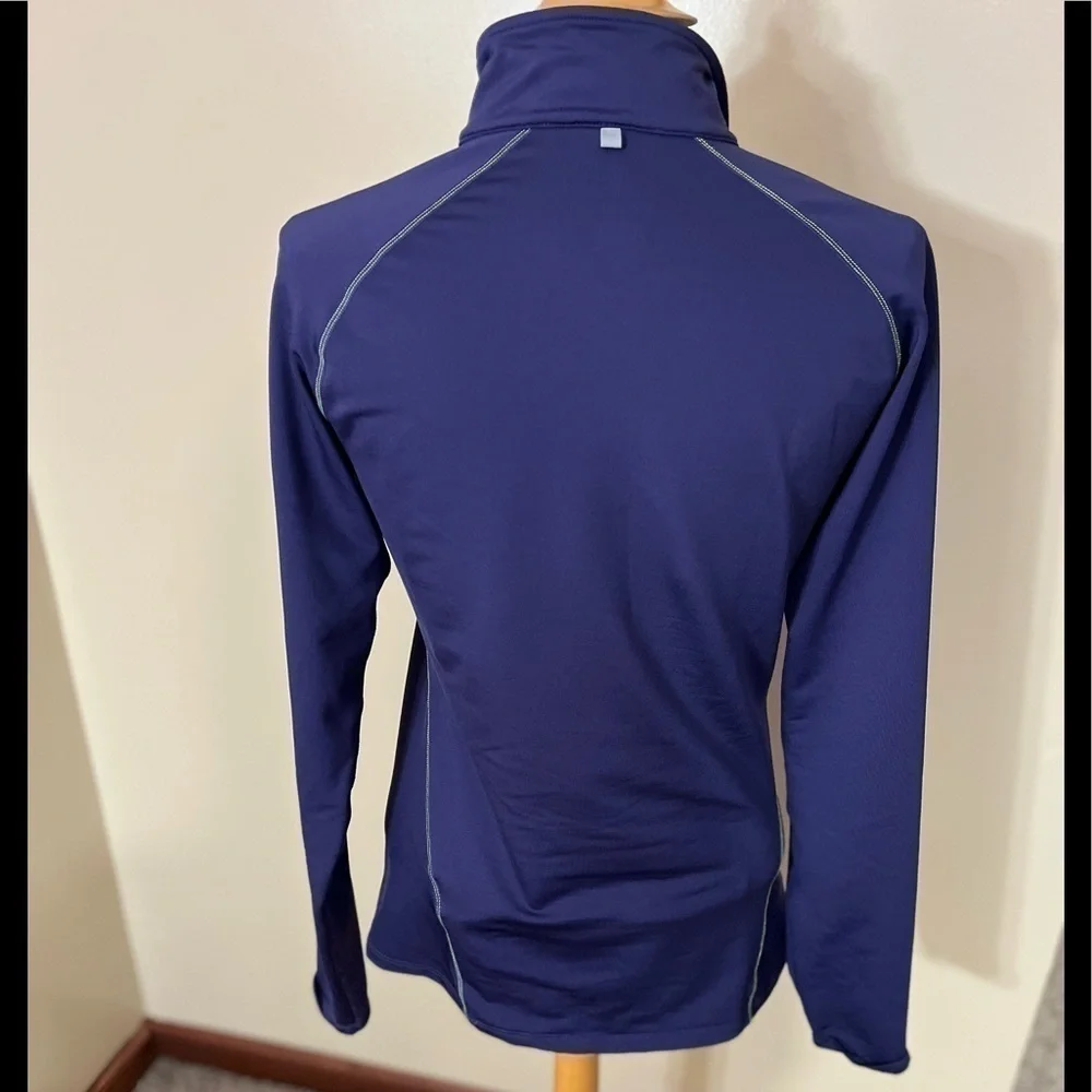 Nike Dri-Fit Blue/Purple Running 1/2 Zip Pullover Sz M NWOT